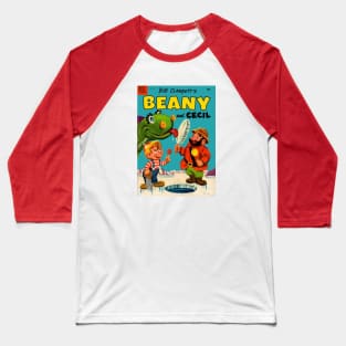 Beany and Cecil Comic Book Vintage Authentic Style Baseball T-Shirt